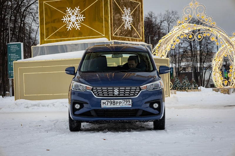 Японский Largus из Индии: тест-драйв Suzuki Ertiga