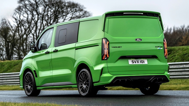 Ford Transit Custom MS-RT: агрессивный обвес и больше мощности для электрической версии