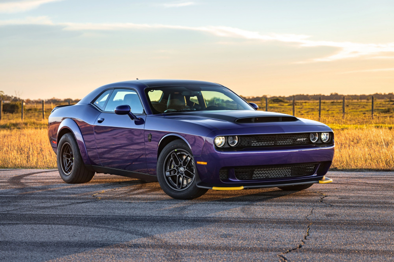 Hennessey анонсировала 1700-сильную версию снятого с производства купе Dodge Challenger