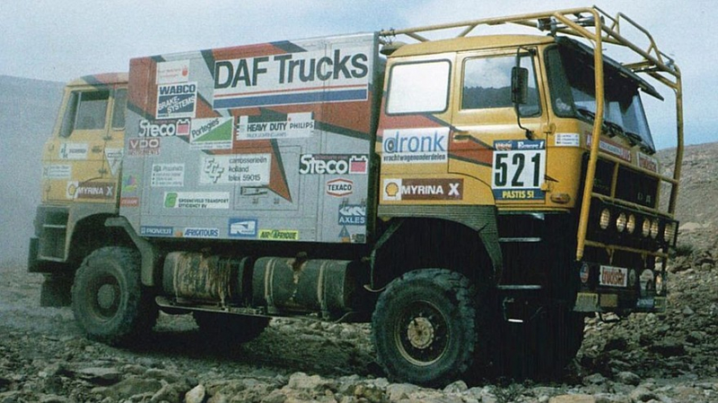 DAF TurboTwin: грузовой монстр, каких Дакар уже не увидит никогда