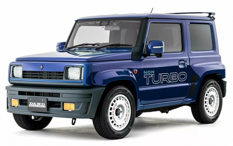 Suzuki Jimny встретит Новый год в масках Lancia Delta Integrale и Renault 5 Turbo