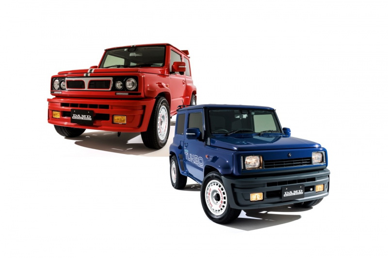 Suzuki Jimny встретит Новый год в масках Lancia Delta Integrale и Renault 5 Turbo