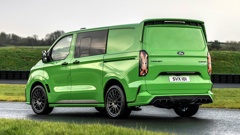 Ford Transit Custom MS-RT: агрессивный обвес и больше мощности для электрической версии