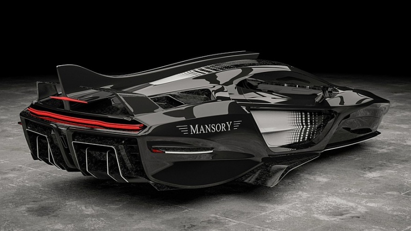 Головокружение от успехов: тюнинг-ателье Mansory показало летающий суперкар