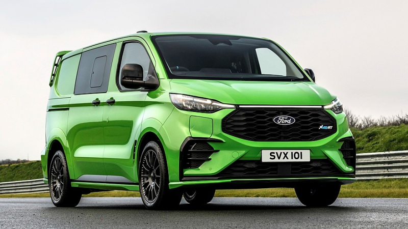 Ford Transit Custom MS-RT: агрессивный обвес и больше мощности для электрической версии