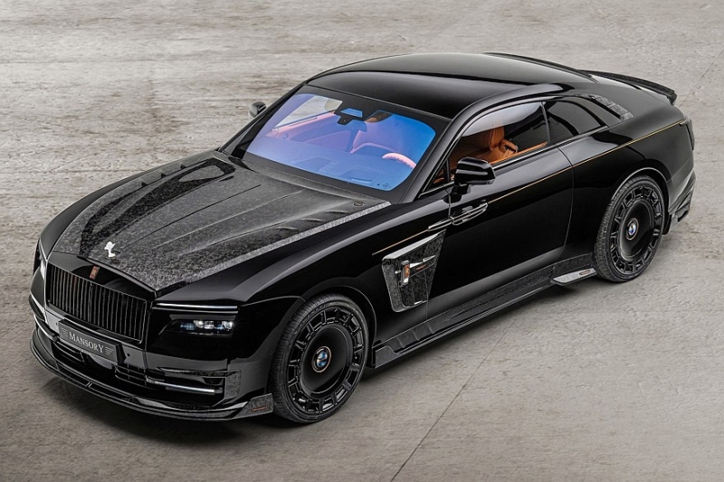 Rolls-Royce Spectre от Mansory: тихая роскошь в брутальной обёртке